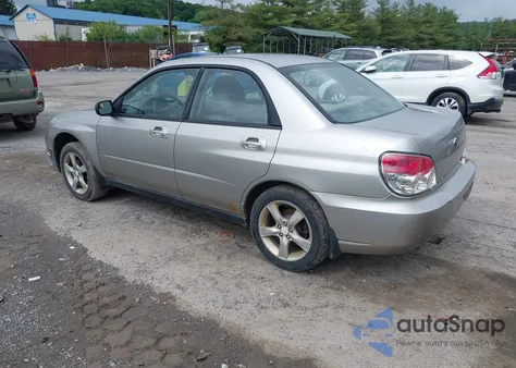 2007 Subaru Impreza 2.5I from USA, damaged, VIN JF1GD61657H506532